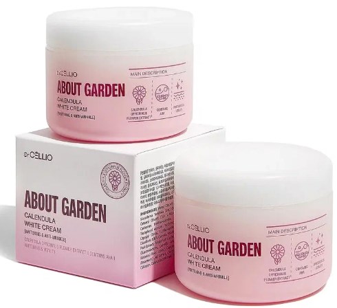 Крем для лица About Garden Calendula White Cream, 90мл Dr.Cellio