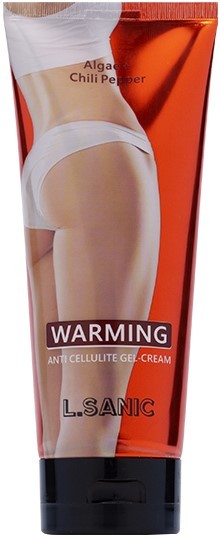 Гель-крем антицеллюлитный Warming Anti Cellulite Body Gel-Cream, 200мл L.Sanic