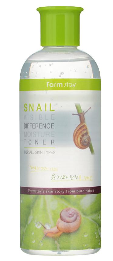 Тонер увлажняющий с муцином улитки Snail Visible Difference Moisture Toner, 350мл FarmStay