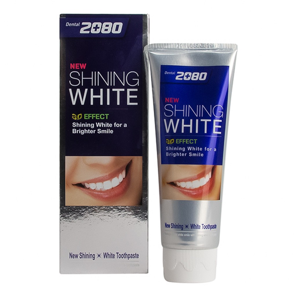 Зубная паста 2080 New Shining White Toothpaste, 100г Aekyung