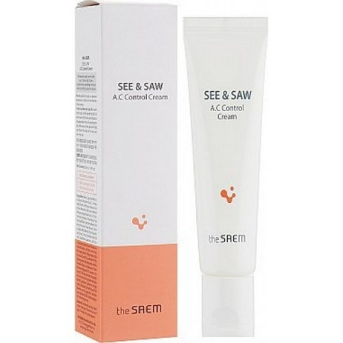 Крем для контроля чистоты и жирности кожи See & Saw AC Control Cream The Saem