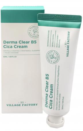 Крем для лица c центеллой Derma Clear B5 Cica Cream, 50мл Village 11 Factory