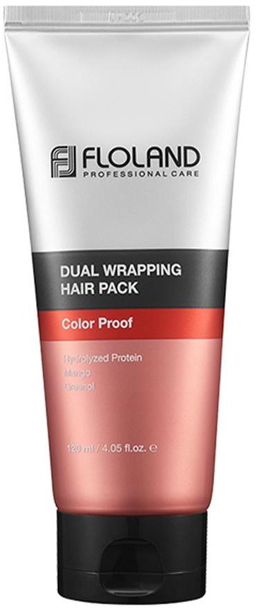 Маска для волос Dual Wrapping Hair Pack Color Proof, 120мл  Floland