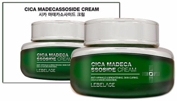 Крем для лица с центеллой Cica Madecassoside Cream, 55мл Lebelage