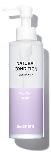 Гидрофильное масло Natural Condition Cleansing Oil Deep Clean, 180мл The Saem