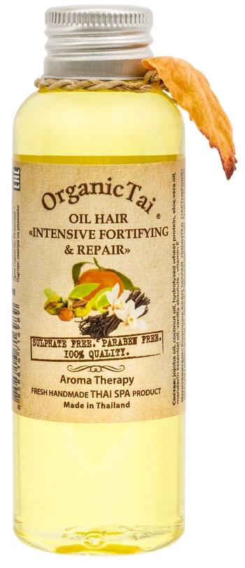 Масло для волос "Интенсивное укрепление и восстанoвление", 120мл Organic Tai