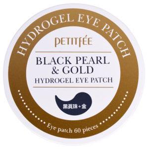 Патчи для глаз с черным жемчугом и золотом Black Pearl & Gold Eye Patch Petitfee