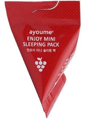 Маска для лица ночная Enjoy Mini Sleeping Pack, 3г Ayoume