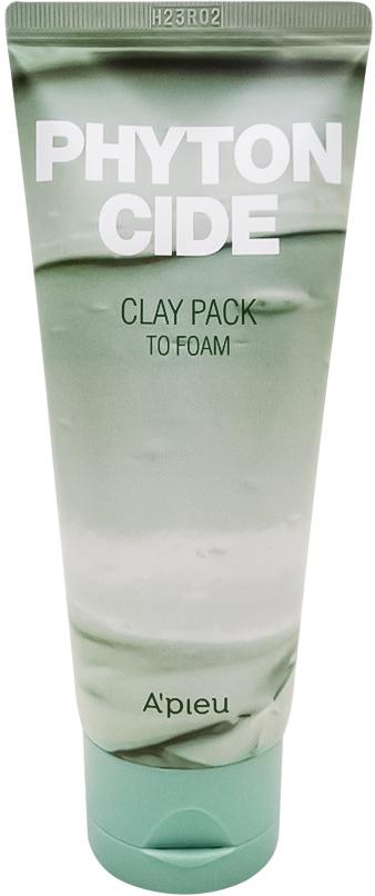 Маска пенка для умывания Phytoncide Clay Pack To Foam, 100мл A'Pieu