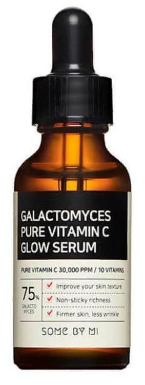 Сыворотка для лица ферментированная Galactomyces Pure Vitamin C Glow Serum, 30мл Some by mi