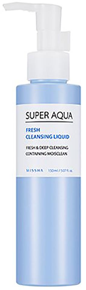 Гидрофильное масло увлажняющее Super Aqua Watery Cleansing Oil, 150мл Missha