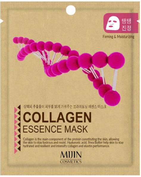 Маска тканевая Essence Mask Collagen, коллаген, 25г Mijin
