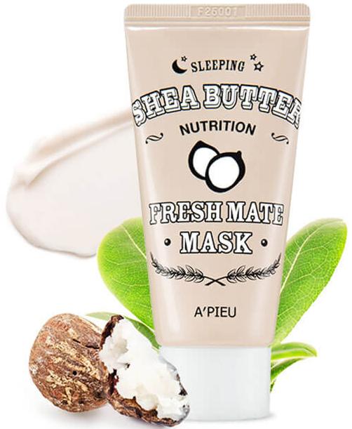  Маска для лица ночная Fresh Mate Shea Butter Mask, 50мл A'Pieu