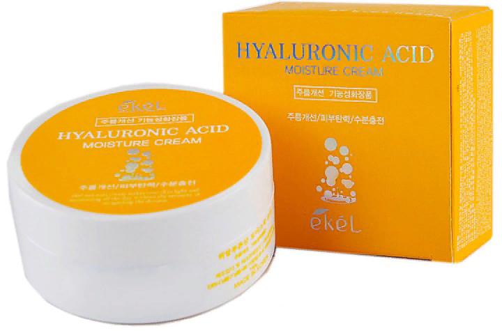 Крем для лица увлажняющий с гиалуроновой кислотой Moisture Cream Hyaluronic Acid, 100мл Ekel