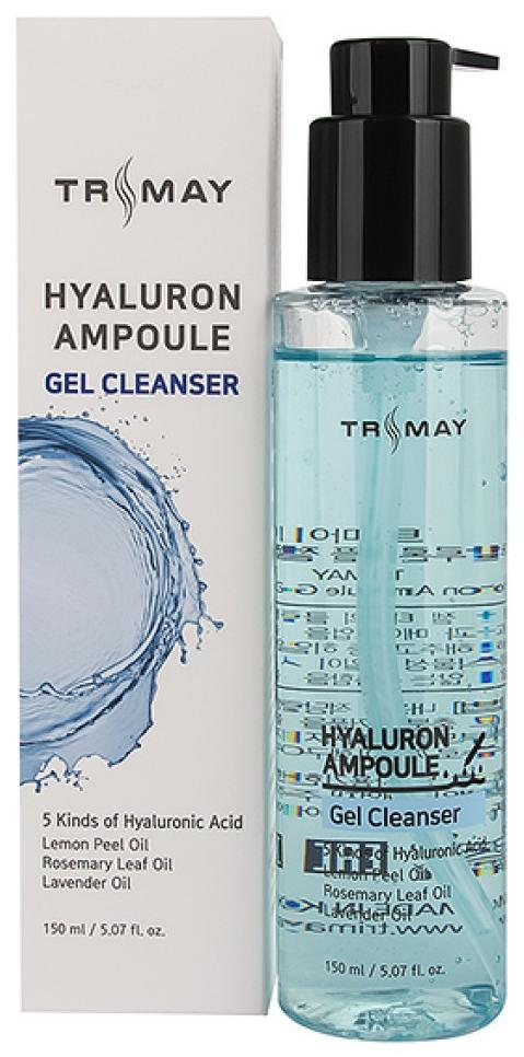 Гель-пенка для умывания Hyalurone Ampoule Gel Cleanser, 150мл Trimay