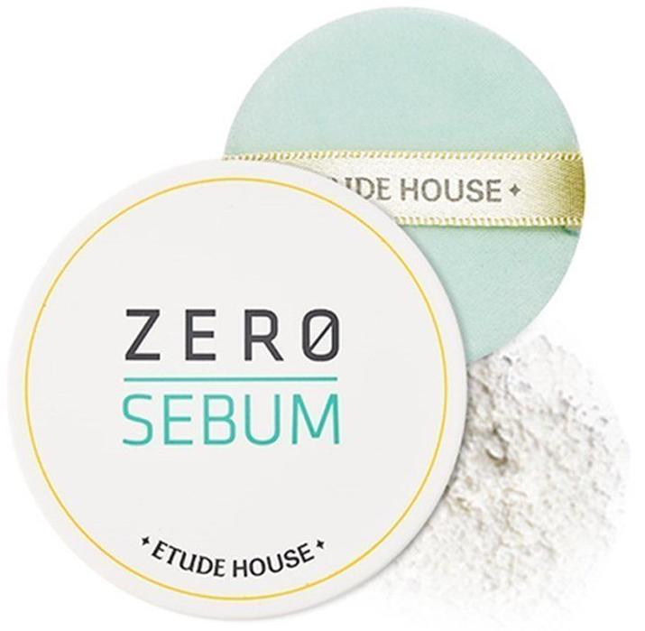 Пудра матирующая для проблемной кожи Zero Sebum Drying Powder, 6г Etude House