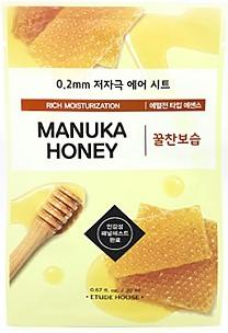 Маска тканевая с экстрактом мёда 0.2 Therapy Air Mask Manuka Honey Etude House