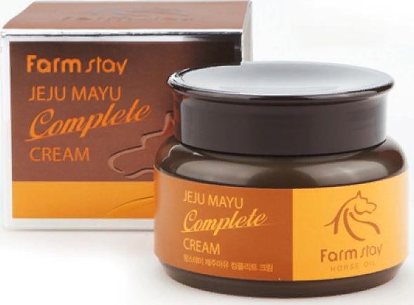 Крем для лица с лошадиным маслом Jeju Mayu Complete Cream, 100мл FarmStay