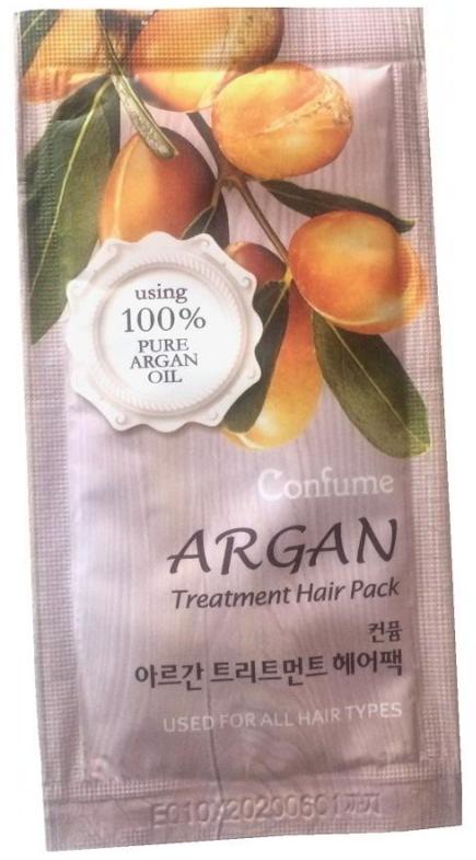 Маска для волос Confume Argan Treatment Hair Pack, пробник Welcos