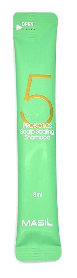 Шампунь для волос 5 Probiotics Scalp Scaling Shampoo Stick Pouch, 8мл Masil