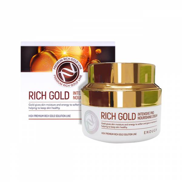 Крем для лица Rich Gold Intensive Pro Nourishing Cream, 50мл Enough