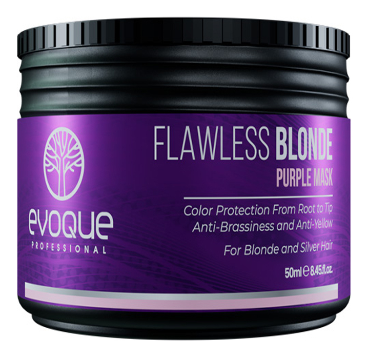 Маска для волос Flawless Blond Purple Mask, 50мл Evoque
