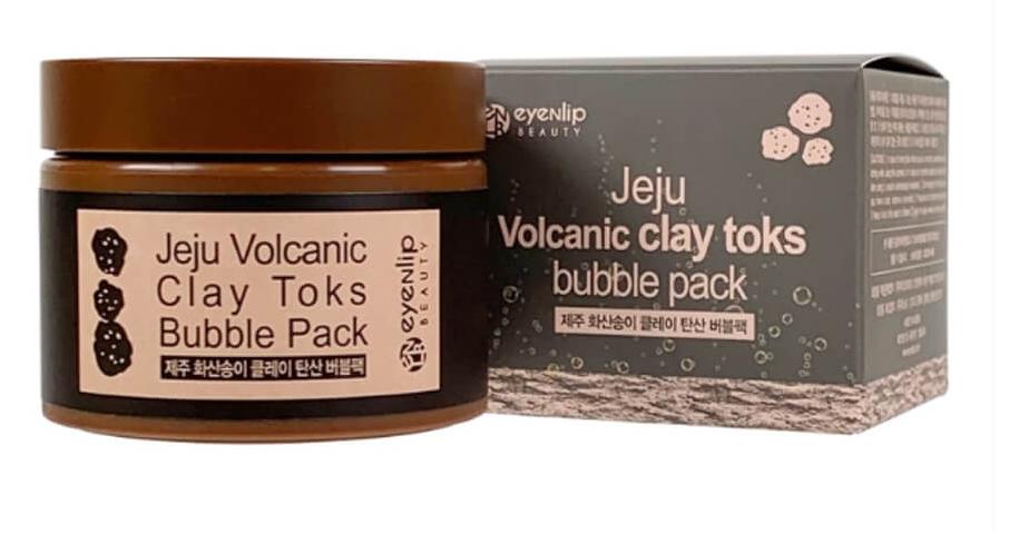 Маска очищающая с вулканической глиной Jeju Volcanic Clay Toks Bubble Pack, 100м Eyenlip