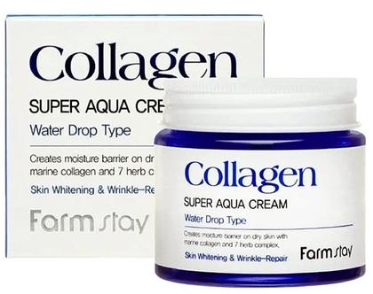 Крем для лица суперувлажняющий с коллагеном Collagen Super Aqua Cream, 80мл FarmStay