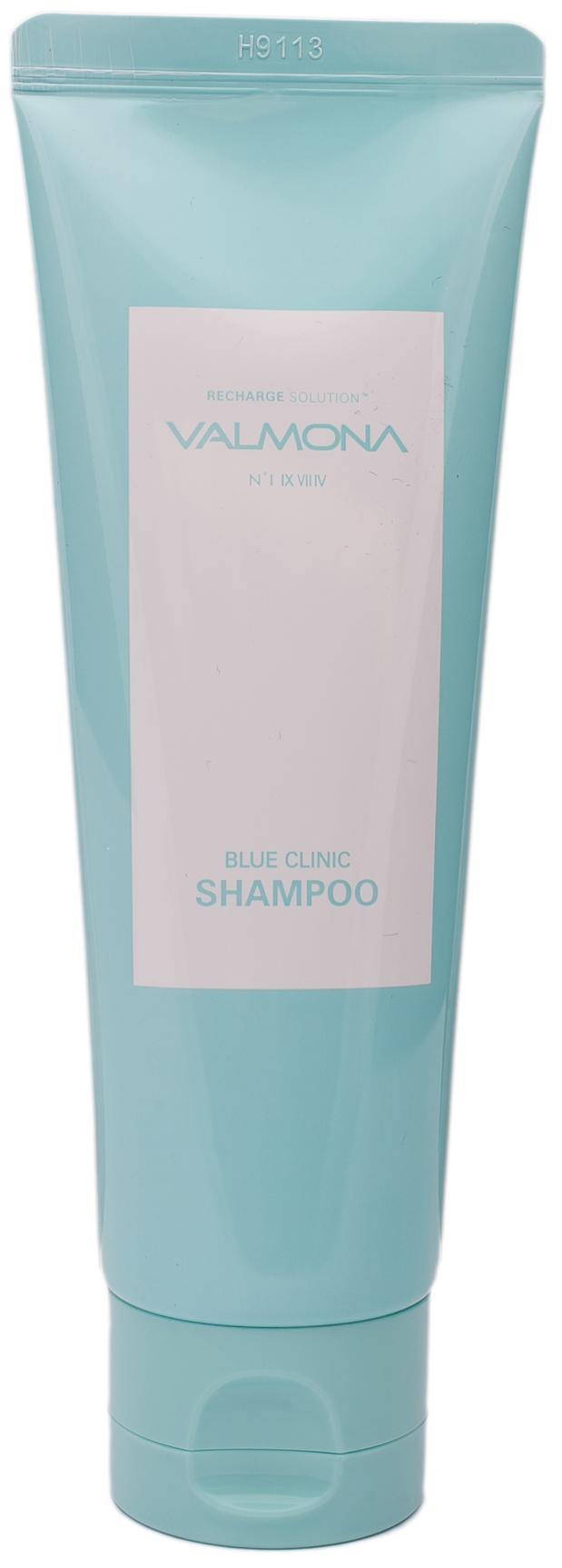 Шампунь для волос увлажняющий Valmona Recharge Solution Blue Clinic Shampoo, 100мл Evas