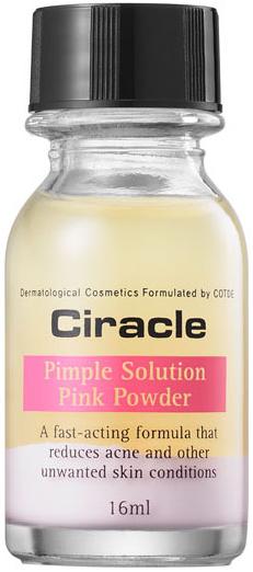 Средство точечное против угрей Anti-acne Pimple Solution Pink Powder Ciracle