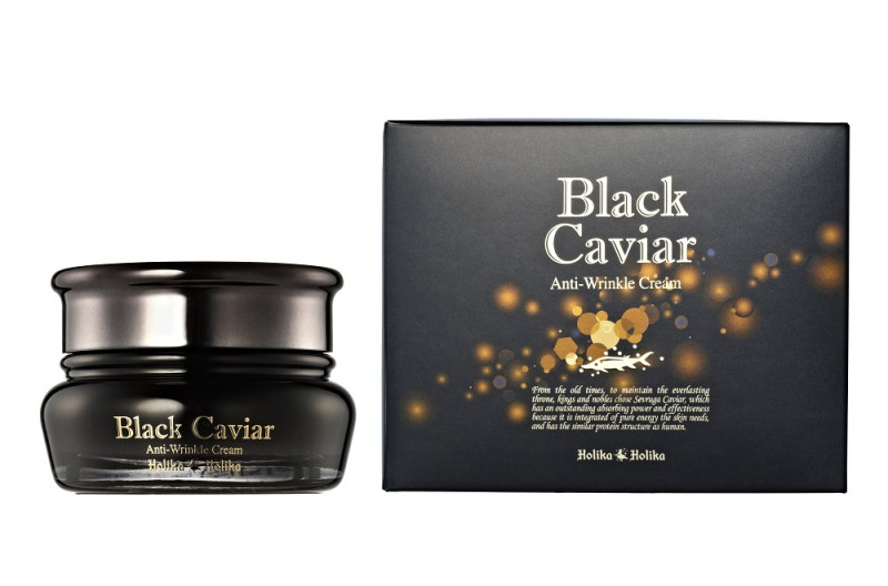Крем питательный лифтинг Black Caviar Anti-wrinkle Cream, 50мл Holika Holika