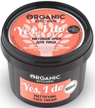 Крем для лица матовый "Yes, I do", 100мл Organic Shop