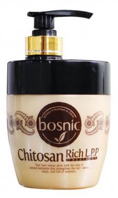 Маска для волос восстанавливающая с хитозаном Chitosan Rich LPP Treatment, 500мл Bosnic