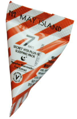 Маска ночная для лица 7Days Secret Vita Plus-10 Sleeping Pack, 3мл May Island