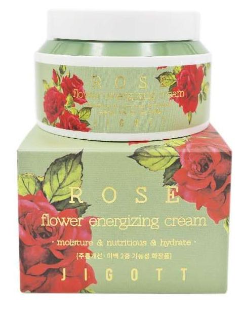 Крем для лица Rose Flower Energizing Cream, 100мл Jigott