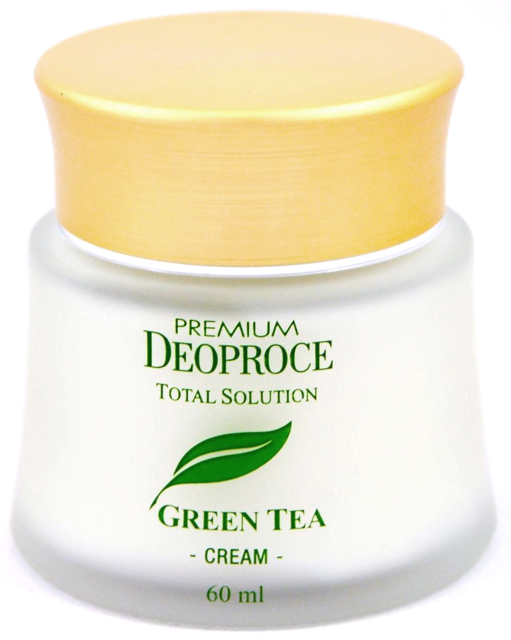 Крем на основе зеленого чая Premium Greentea Total Solution Cream, 60мл Deoproce