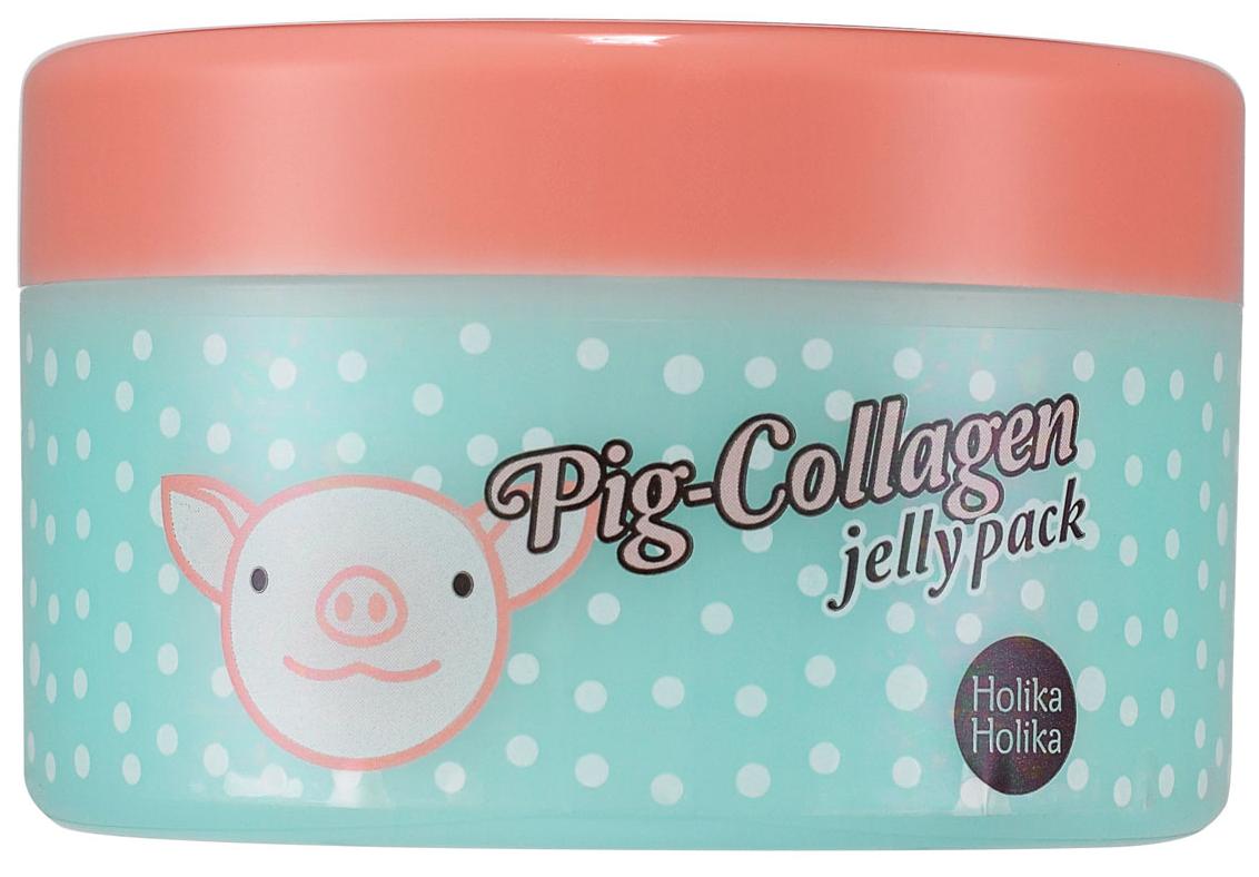Маска коллагеновая ночная Pig Collagen Jelly Pack Holika Holika