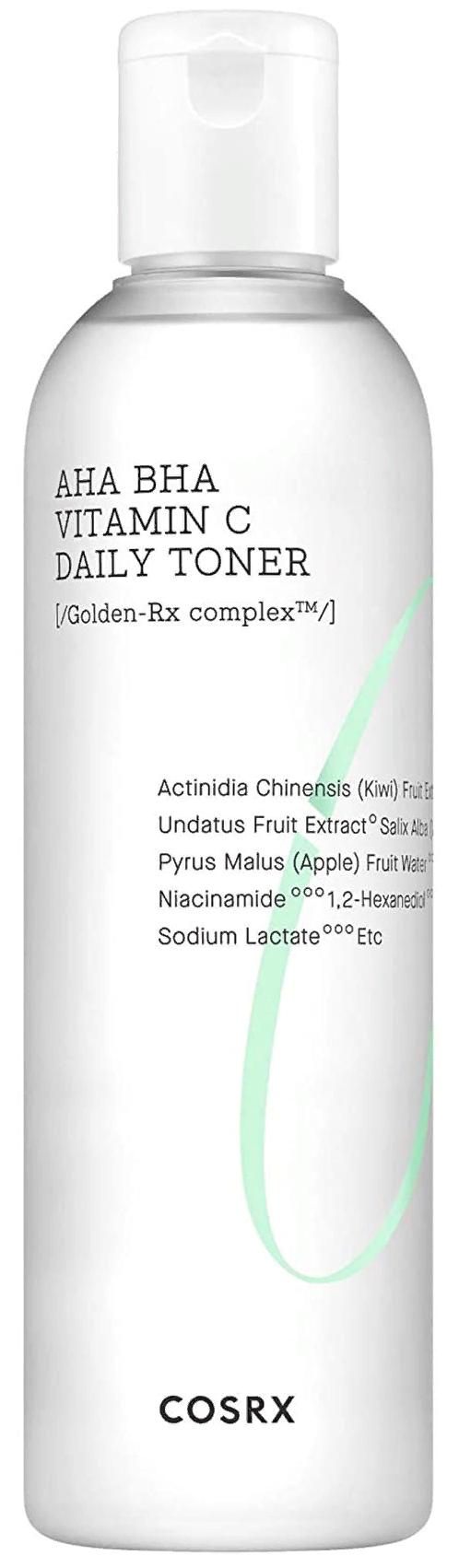 Тоник для лица Refresh AHA/BHA Vitamin C Daily Toner, 280мл CosRx