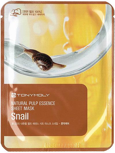 Маска-эссенция для лица Essence Sheet Mask-snail Skin Damage Care Tony Moly