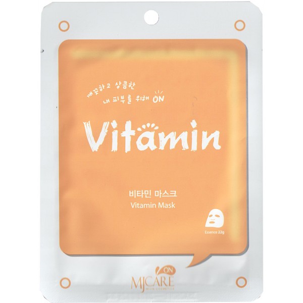 Маска тканевая On Vitamin Mask, с облепихой, 22г Mijin