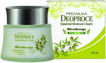 Крем увлажняющий с маслом оливы Premium Olivetherapy Essential Moisture Cream Deoproce
