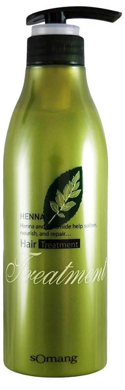 Маска для волос восстанавливающая Henna Hair Treatment Hair Pack, 500мл Flor de Man