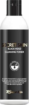 Тонер для лица с древесным углем Black Head Cleansing Toner, 250мл Secret Skin