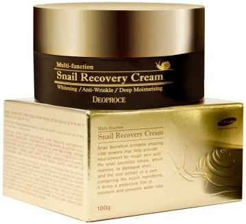 Крем восстанавливающий с муцином улитки Snail Recovery Cream Deoproce