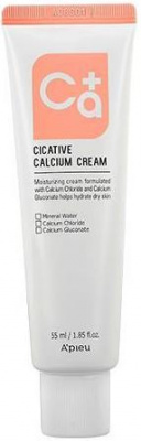 Крем для лица увлажняющий с кальцием Cicative Calcium Cream, туба, 55мл A'Pieu