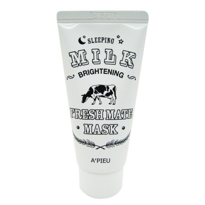  Маска для лица ночная остветляющая Fresh Mate Milk Mask, 50мл A'Pieu