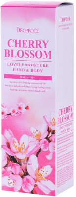 Крем для рук и тела питательный Moisture Hand & Body Cherry Blossom Lovery Deoproce