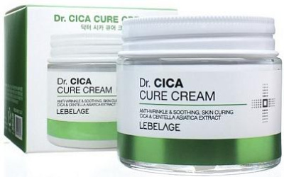 Крем для лица с центеллой Dr. Cica Cure Cream, 70мл Lebelage