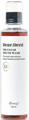 Ополаскиватель для рта антибактериальный Dear.Dent The Clear Mouth Wash, 300мл Esthetic House