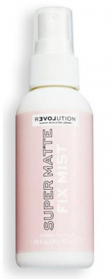 Спрей фиксирующий для макияжа Super Matte Fix Mist, 50мл Relove Revolution
